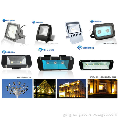 10W to 300W Illumination Warehouse Street Bilboard Flood Lighting